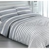 Trapuntino estivo 100% cotone Riga Grigio