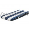 tenda da sole righe blu