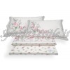 Completo Lenzuola Cloe Rosa