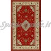 tappeto ciniglia living tabriz rosso