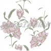 Completo lenzuola rotonde Magnolia Rosa