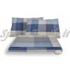 Completo Lenzuola Scotland Azzurro