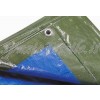 TELONE COPRI TUTTO - TELO IMPERMEABILE PVC OCCHIELLATO DUBLEFACE VERDE BLU