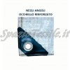  TELONE COPRI TUTTO - TELO IMPERMEABILE PVC OCCHIELLATO TRASPARENTE RETINATO BIANCO