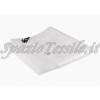  TELONE COPRI TUTTO - TELO IMPERMEABILE PVC OCCHIELLATO TRASPARENTE RETINATO BIANCO