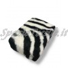 Tappeto arredo ecopelle animal skin Zebrato