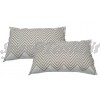 Coppia Federe Zig Zag Beige